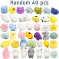 thumbnail image 6 of Squishy Toys Party Favors for Kids - Squishys 36 Pack Mini Mochi Squishies, Pinata Filler Treasure Box Prizes Classroom Unicorn Cat Stress Reliever Pug Stuffed Animal Silicon Panda Plushies, 6 of 7