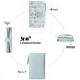 thumbnail image 5 of GAEKEAO Wallets for Women RFID Blocking Medium Bifold Ladies Wallet Leather Floral Card Holder Purse with Zipper Coin Pocket, 5 of 10