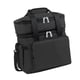 thumbnail image 3 of Bolsa de enfriador aislado Bolsa térmica portátil impermeable al agua multifuncional doble capa expandible para excursionistas para viajes de día de negro, 3 of 8