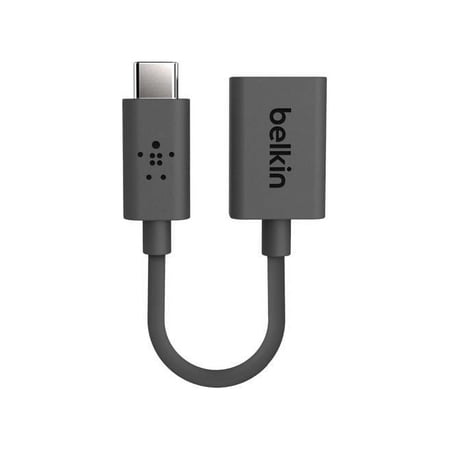 UPC: 0745883692378 | Belkin F2CU036btBLK USB-C to USB-A 3.0 Adapter