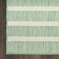 thumbnail image 3 of Nourison Positano Indoor/Outdoor Blue Green Ivory 6' x 9' Area Rug (6x9), 3 of 9