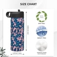 thumbnail image 4 of Pofeuu Lilies Flowers Print 18oz Sports Insulated Kettle, Sports Bottle Water Bottles For Men Women For Gym Hiking Camping Running Mountain Bike Outdoor Sports, 4 of 8