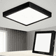 thumbnail image 1 of Lampara De Sobreponer Panel Led 12w Cuadrado Xtellar Negro Blanco Frío, 1 of 3