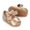 thumbnail image 5 of nvzhuang Baby Girls  Moccasinss Bowknot Soft Sole PU Shoes First Walkers Non-Slip Summer Shoes, 5 of 8