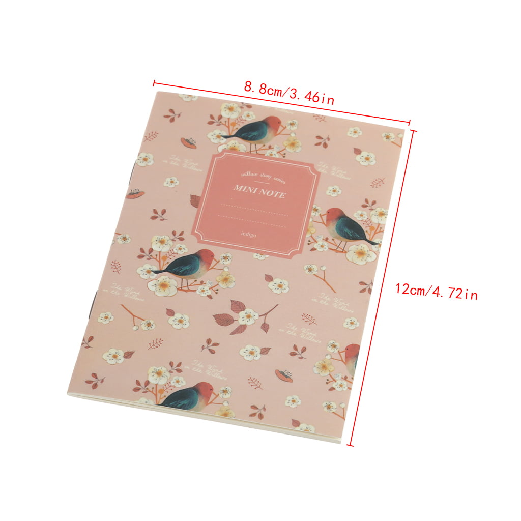 4Pcs Ruled Line Notebook Journal Diary Note pad Memo Planner Stationery School 