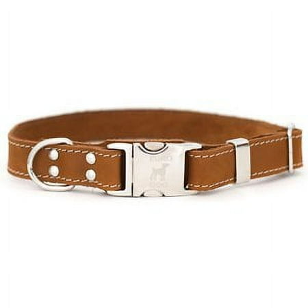 UPC: 0687089610087 | Euro Dog Quick Release Leather Dog Collar