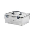 thumbnail image 2 of Milaget Camera Protective Case with Handle Transparent Waterproof Dry Box Wear Resistant 27.6cmx22.4cmx12.5cm, 2 of 7