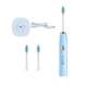 thumbnail image 2 of Cepillo de dientes eléctrico/recargable por USB 5 modos de limpieza que incluyen temporizador/1 host/2 cabezales de cepillo cepillo de dientes eléctrico recargable Wmkox8yii hjk275, 2 of 3