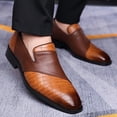 thumbnail image 3 of Men's Business Leather Shoes Fashion Versatile Non Slip, 3 of 6