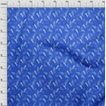 thumbnail image 4 of oneOone Polyester Spandex Blue Fabric Tropical Fabric For Sewing Printed Craft Fabric By The Yard 56 Inch Wide, 4 of 5