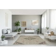 thumbnail image 2 of Linon Great Zero Rollins Machine Made Polyester 8'x10' Rug in Ivory, 2 of 5