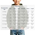thumbnail image 3 of Nugftut Sweatshirts for Boys Corduroy Full-Zip Hooded Long Sleeve Sweatshirts Size 5-6 Army Green, 3 of 8