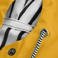 thumbnail image 4 of Veste à Doublure Rayée pour Femmes, Extérieur, Cordon de Serrage, Randonnée, Imperméable, Manteau d'Hiver Chaud à Capuche, Manteau de Sport, 4 of 7