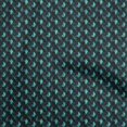 thumbnail image 1 of oneOone Cotton Flex Turquoise Green Fabric Abstracts Fabric For Sewing Printed Craft Fabric By The Yard 40 Inch Wide, 1 of 5