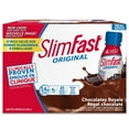 thumbnail image 1 of SlimFast Original Chocolatey Royale Protein Meal Replacement Shakes 8 Bottles, 1 of 6