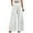 White, variant on ManxiVoo Women's Wide Leg Tailored Pants High Waist Casual Dress Trousers With Pockets Modern Office L Size Black