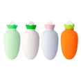 thumbnail image 3 of Wosthever Botella de agua caliente Zanahoria de dibujos animados Bolsa calentadora de manos a prueba de frío Anti-escaldado Bolsa caliente a prueba de Suministros térmicos Verde Wosthever HA071107-01, 3 of 6