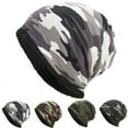 thumbnail image 4 of Men Women Camouflage Cotton Cap Plus Velvet Hat Warm for Autumn and Winter Coffee, 4 of 6