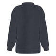 thumbnail image 4 of QASIEATN Hoodies for Graceful Women Fashion, Long Sleeve Tops Quarter Zip Pullover Drop Shoulder Sweatshirts Fall Trendy Outfits Vintage Solid Color Clothes, Womens Fall Tops, 4 of 6