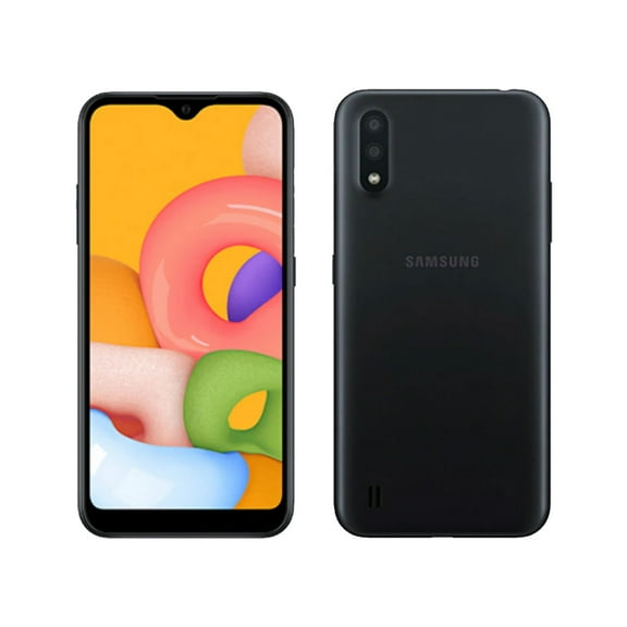 Pre-Owned Used Samsung Galaxy A01 A015V 16GB Black (Verizon Only) Smartphone (Used Grade A)