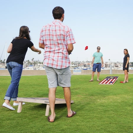 GoSports - Cornhole Bean Bag Outdoor Backyard Lawn Game