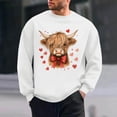 thumbnail image 1 of Ceisia Men's Regular-Fit Crew-Neck Heart-Yak Printed Casual Sweatshirt Gift, 1 of 6