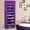 Purple, variant on 10-Layers 9 Lattices Shoe Rack with Cover,Non-Woven Fabric Shoe Storage Cabinet Portable Shoe Tower,Free Standing Shoe Shelf Suitable for Sneakers, High Heels, Flats, and Boots,Coffee