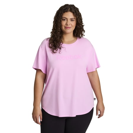 Reebok Women's Identity Short Sleeve Tee, Sizes XS-4X