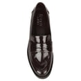 thumbnail image 5 of Franco Sarto Womens Camrynn Lug Sole Loafers Dark Burgundy 5M, 5 of 5