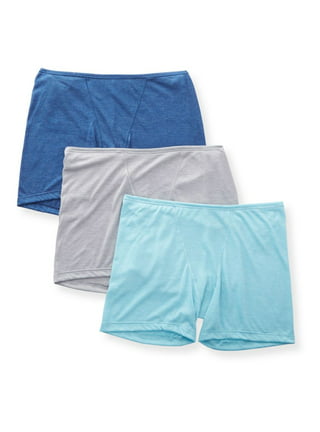 Women's Hanes 45UOBB Cotton Blend Boxer Brief Panty - 3 Pack