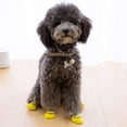 thumbnail image 3 of Calcetines para mascotas con diseño de dibujos animados lindos de 4 piezas Zapatos para cachorros de interior Suministros para mascotas para el invierno (Conejo, M)-Conejo-M Sincero  Electrónica, 3 of 7
