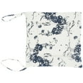 thumbnail image 1 of Coussin, Pur Coton Lin Épais Coussin de Chaise Simple pour Sol Encre Blanche, 1 of 8