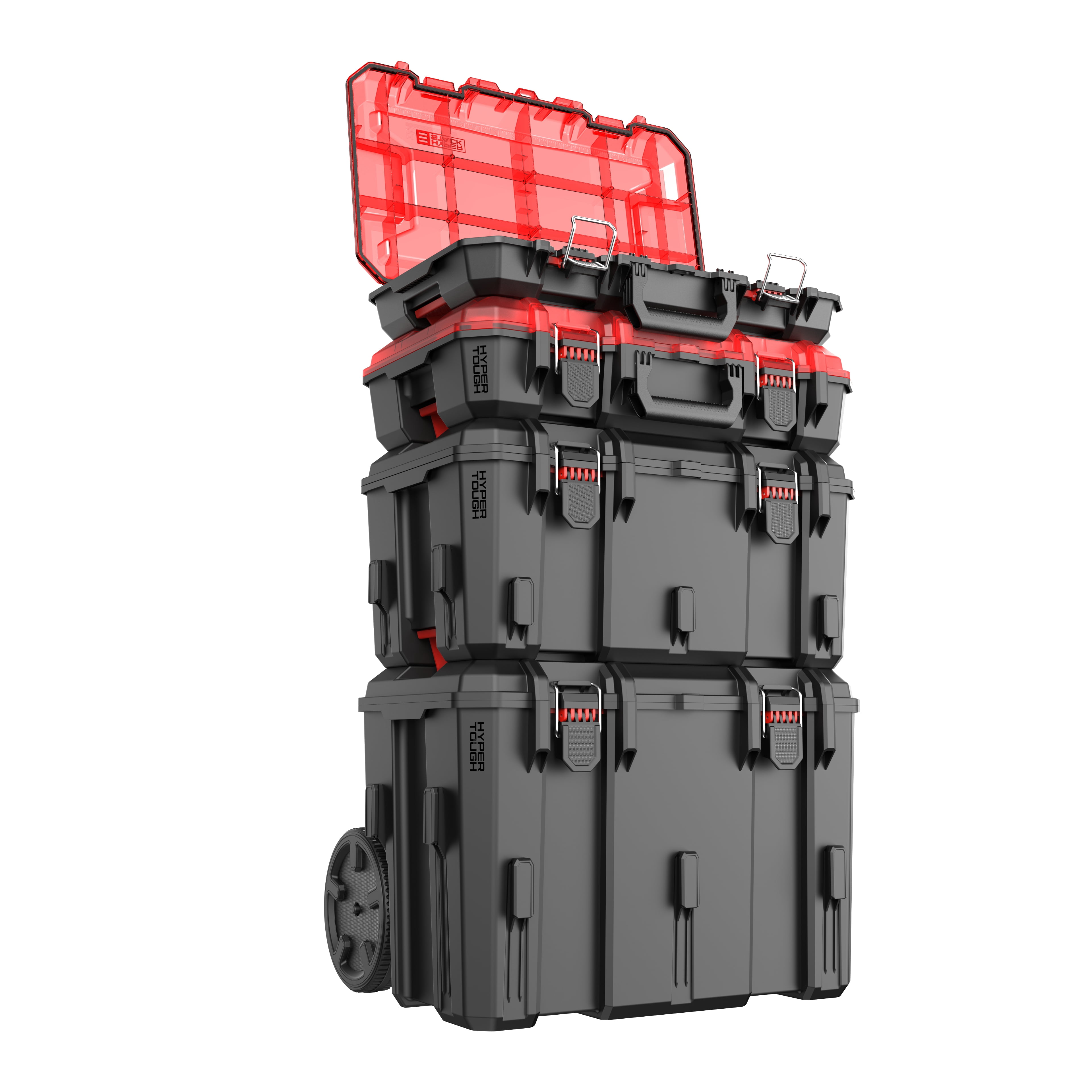 Hyper Tough Hyper Stack Shallow Full-Size Organizer with Dividers