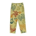 thumbnail image 4 of Fotbe Floral with Butterflies Women's Pajama Pants,Sleepwear Pants,Pj Bottoms Drawstring And Pockets-XX-Large, 4 of 9