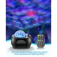 thumbnail image 3 of LED Laser Star Galaxy Projector - Galaxy Lighting, Nebula Lamp for Gaming Room, Home Theater, Bedroom Night Light，Birthday Gift，Music Star Light with Remote Control., 3 of 5