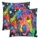 thumbnail image 1 of ABPHQTO Fundas de almohada con pintura para perros Fundas de almohada Impresión en dos lados 45x45 cm, Juego de 2, 1 of 2