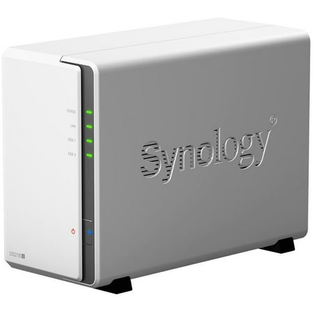 Synology DiskStation DS218J 2-Bay Diskless NAS Network Attached (Best Synology Nas For Small Business)