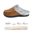 thumbnail image 3 of FREISTERN Women's Fuzzy House Slipper Warm Scuff Memory Foam Slip on Indoor Outdoor House Shoes, 3 of 6