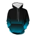 thumbnail image 4 of Momasggi Mens Big and Tall Hoodies Fashion Gradient Long Sleeve Hooded Sweatshirts Fall Winter Warm Fleece Pullover Tops with Pockets Sky Blue M, 4 of 6