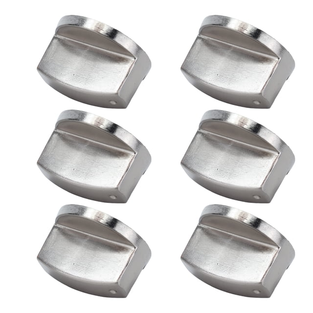 Perilla de rango, 6 piezas Perilla giratoria de 8 mm Perilla de control de accesorio de estufa Logre más