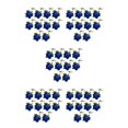 thumbnail image 1 of Injueey 10 piezas de flores falsas de plástico para la decoración de la boda - Flores artificiales ecológicas fáciles de limpiar Type2 NO2, 1 of 6
