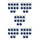 thumbnail image 1 of Ramo de novia Naiovety Flores artificiales de plástico 10 piezas azul, 1 of 6