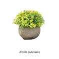 thumbnail image 4 of Bewildely ABS Plantas artificiales respetuosas del medio ambiente Apariencia realista Flores falsas degradables de bajo mantenimiento Decoración JH3422, 4 of 6