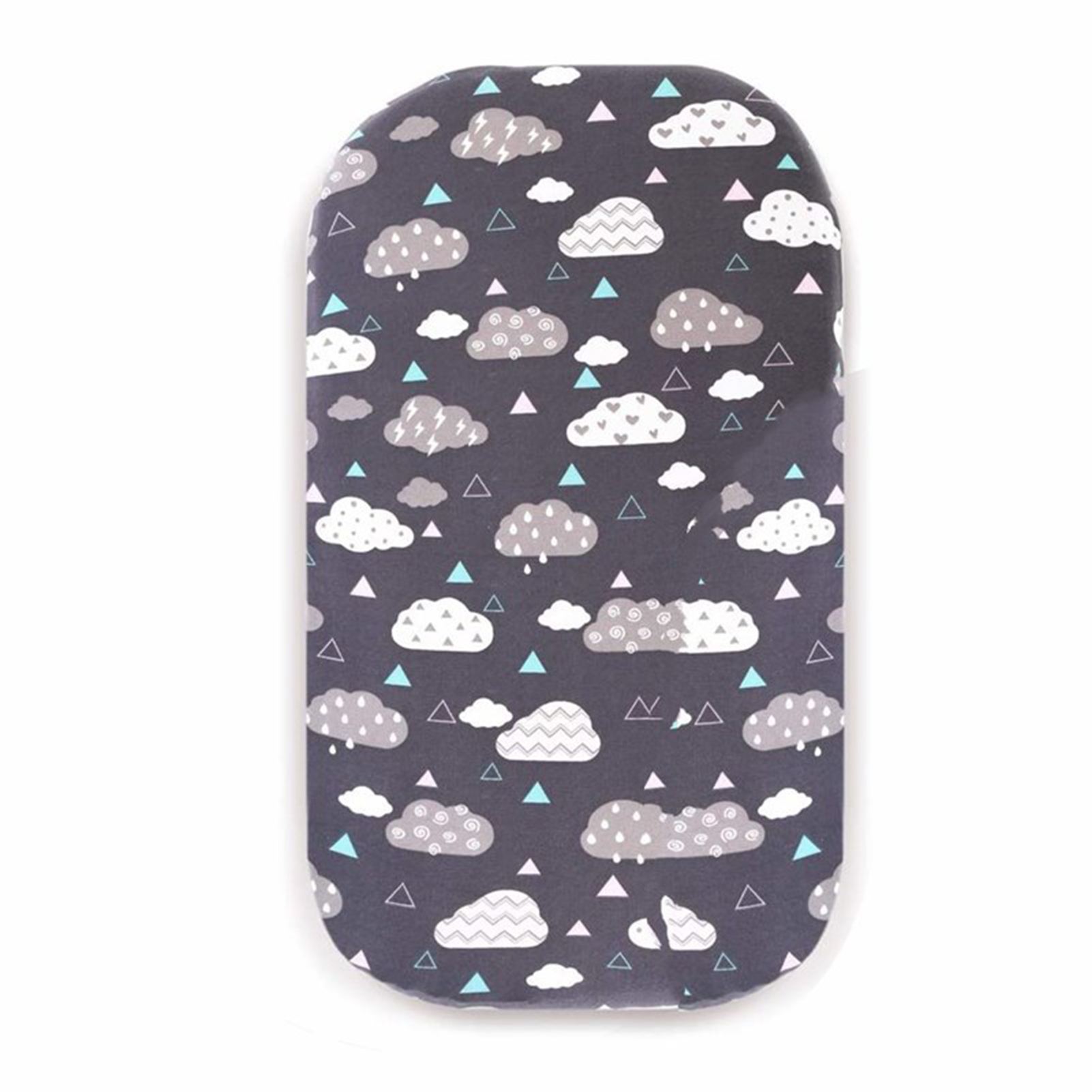 Pad Cover Cute Print Removable Polyester Baby Cradle Sheets