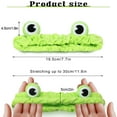 thumbnail image 2 of Face Wash Headband, Frog Spa Hair Bands Makeup Headbands Women Cartoon Cute Coral Fleece Elastic Headband Creative Hair Accessories for Washing Face Shower Beauty Skincare, 2 of 8