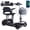 Standard, variant on ScootNGo 44lbs Lightweight Foldable Mobility Scooter for Seniors & Adults - Airline Approved, Lithium Battery, USB & Storage Bag