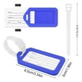 1 Pcs Luggage Tags 3.4x1.9 Inches Luggage Identifiers With Lanyard Name Tags Travel Accessories