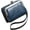 Blue, variant on Small Size Vintage Wallet for Women, Pu Leather Elegant Change Pouch, Ladies Coin Purse Snap Closure with Zipper and Kiss Lock (Black)