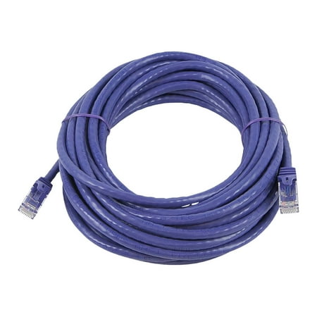 UPC: 0757901812545 | Monoprice FLEXboot Series – Patch cable – RJ-45 (M) to RJ-45 (M) – 20 ft – UTP – CAT 6 – booted  snagless  stranded – purple