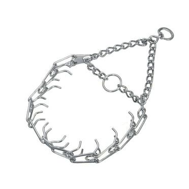 Coastal® Herm. Sprenger® Ultra-Plus Prong Dog Training Collar Chrome Color 3 MM X 16 Inch